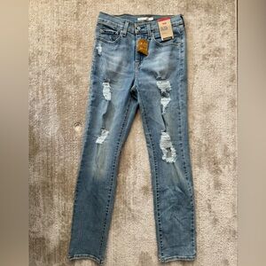 NWT High Rise Straight Levi’s Jeans